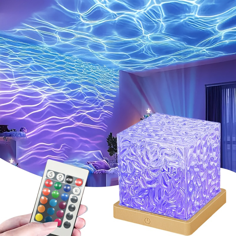 Home Fragrance Ocean Breeze - 16 Colors Ocean Wave Aurora Projector