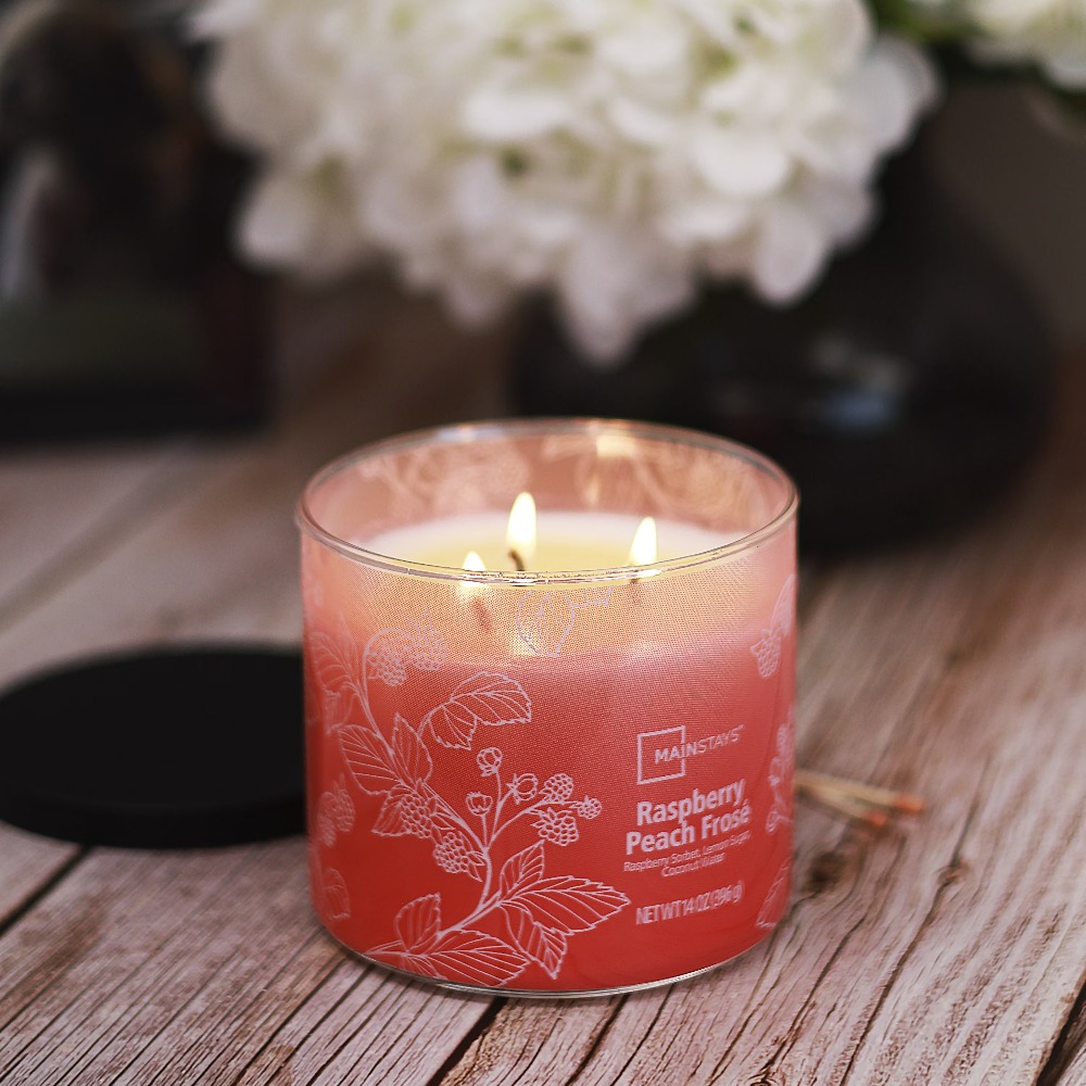 Fragrance In Home - 3 Wick Ombre Wrap Scented Candle