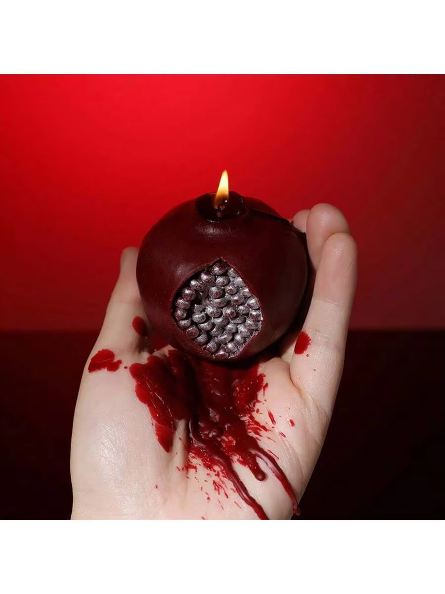 Fragrance In Home - Low-Melting Wax Scented Candle, Red Pomegranate