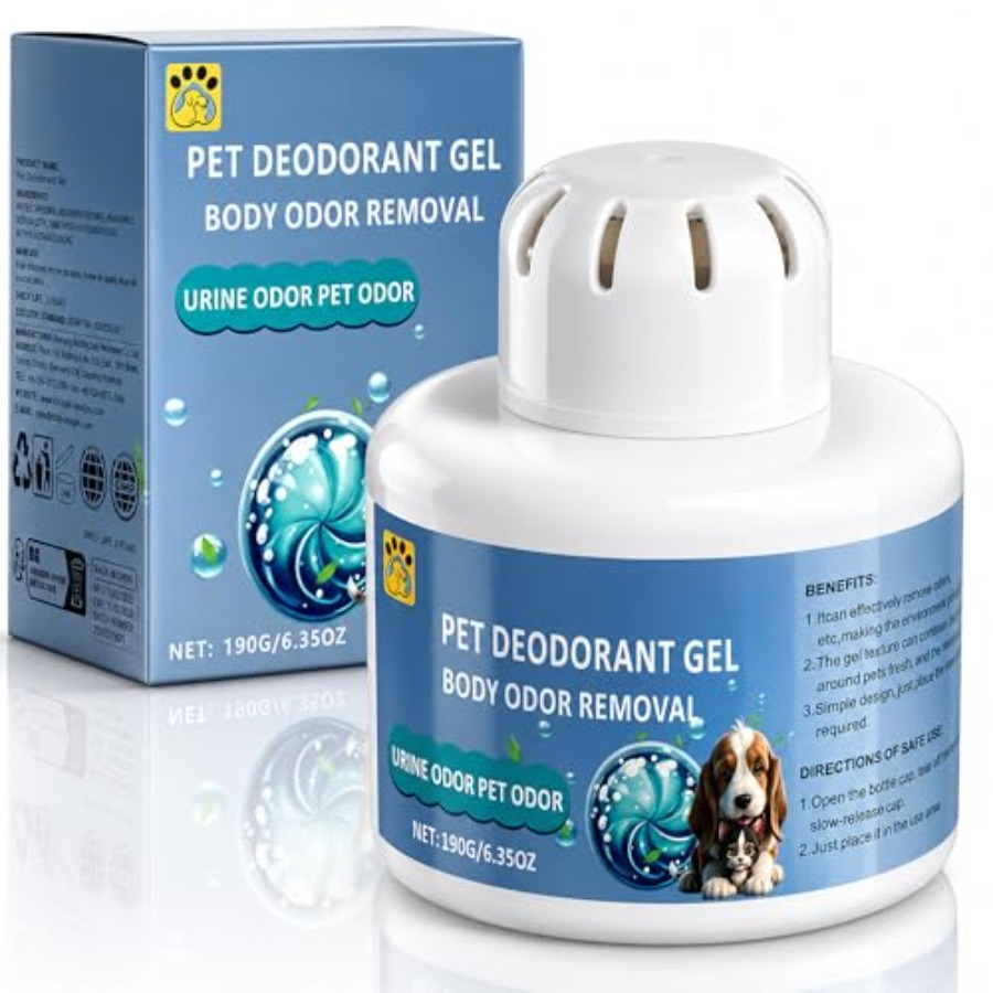 Gel Air Freshener - Pet Odor Eliminator for Strong Odor