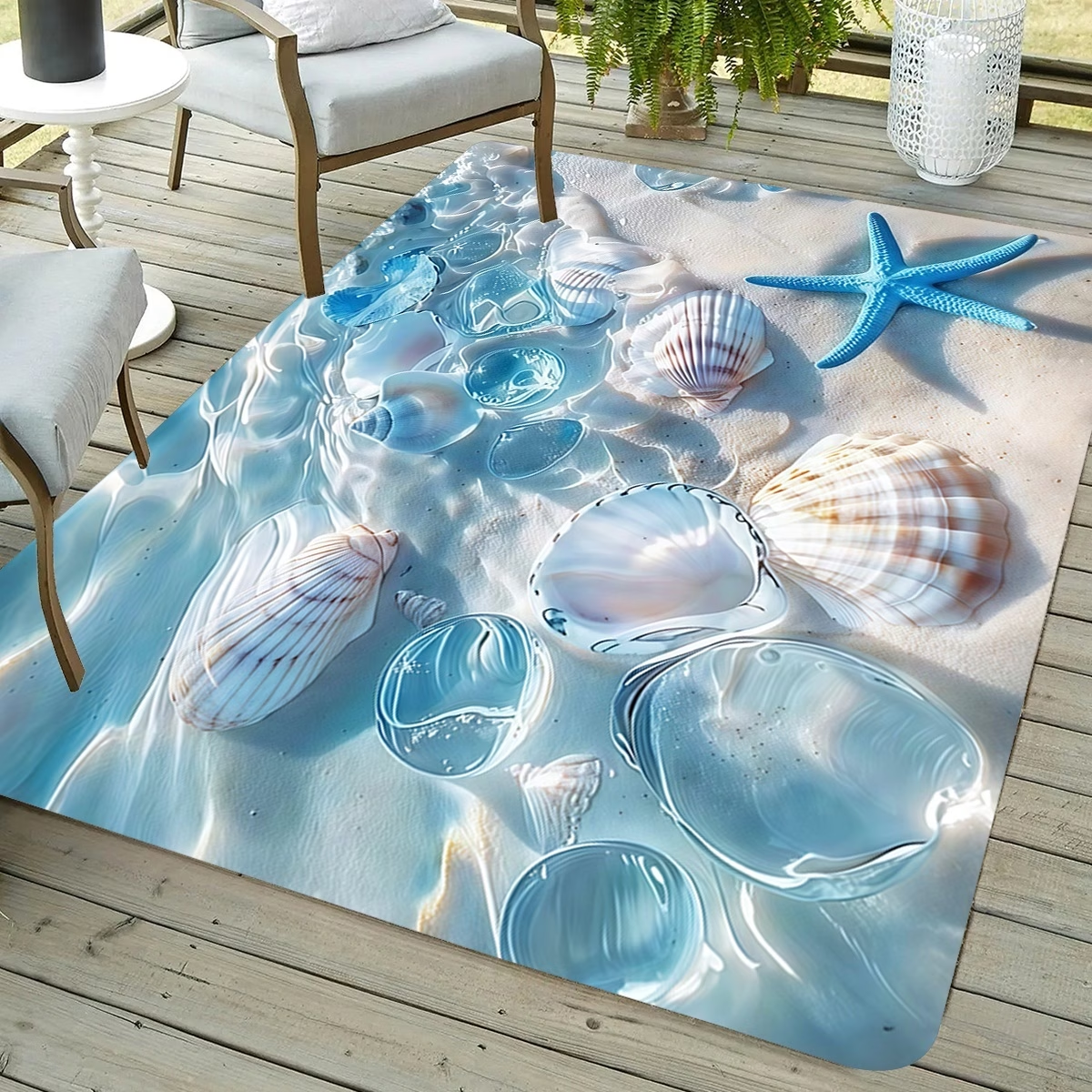 Ocean Waves Beach Rug, Nautica - đánh giá và giá Home Fragrance Ocean Breeze