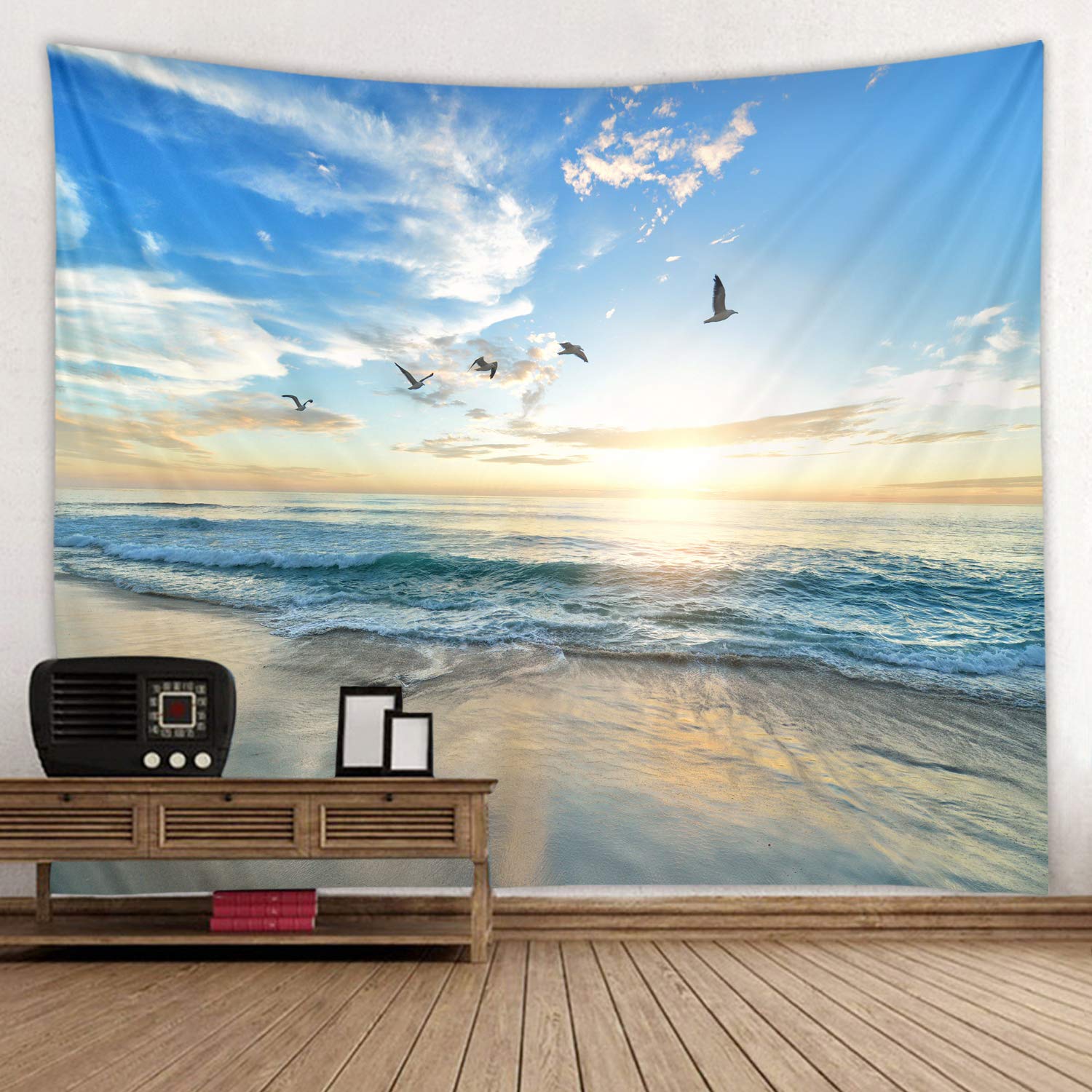 Beach Tapestry,Ocean Wave Land - đánh giá và giá Home Fragrance Ocean Breeze