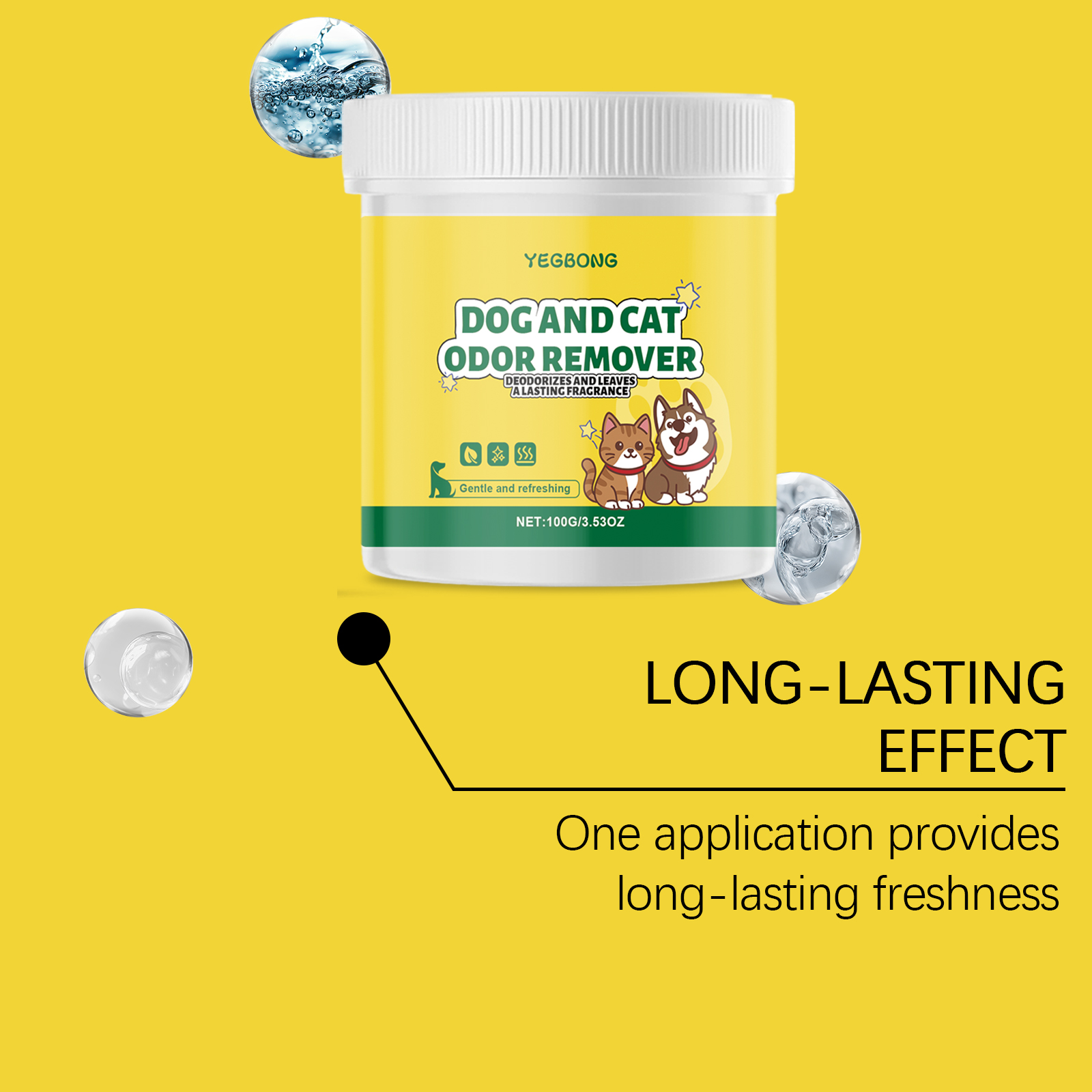 Yegbong Pet Odor Remover Gel H - đánh giá và giá Gel Air Freshener