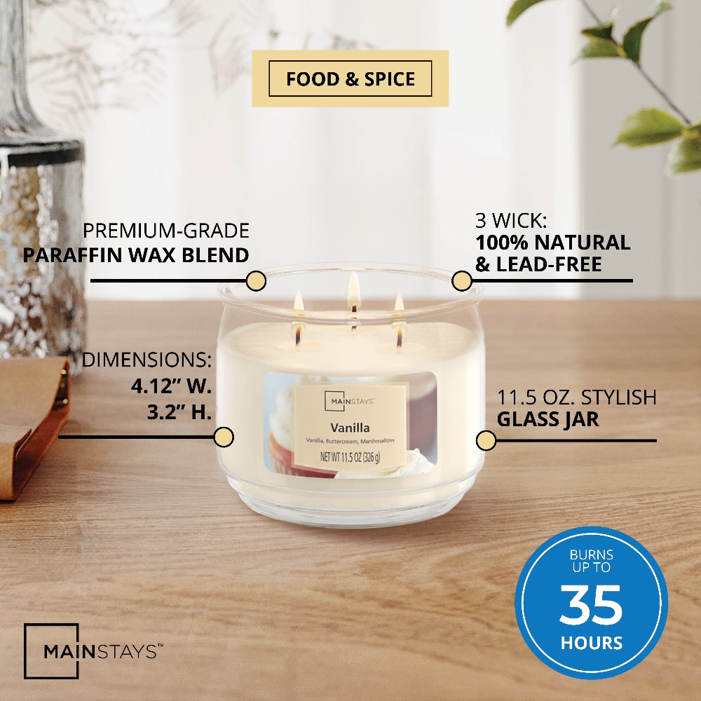 Vanilla Scented Glass Jar Cand - đánh giá và giá Fragrance In Home