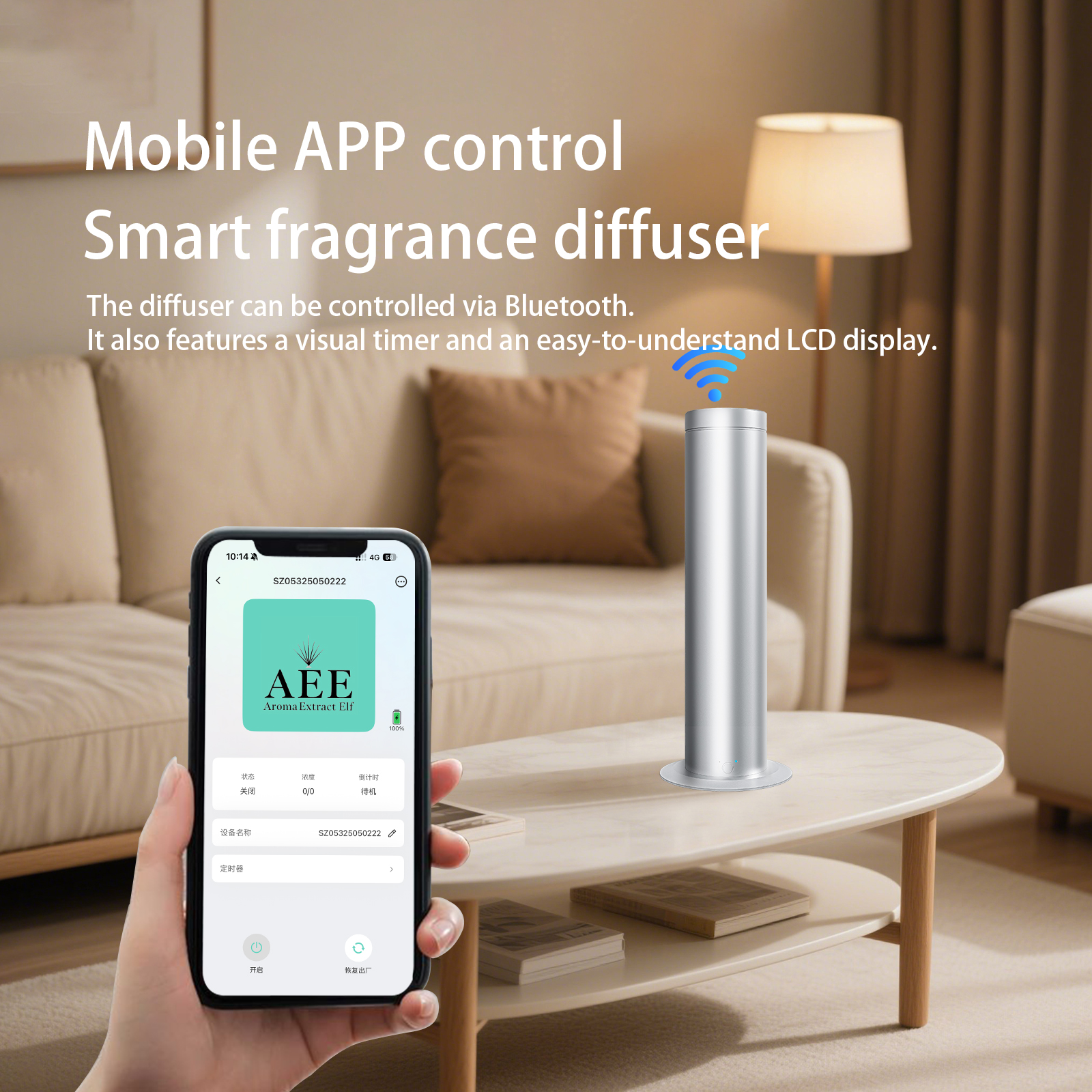 Smart Waterless Aroma Diffuser - đánh giá và giá Home Fragrance System