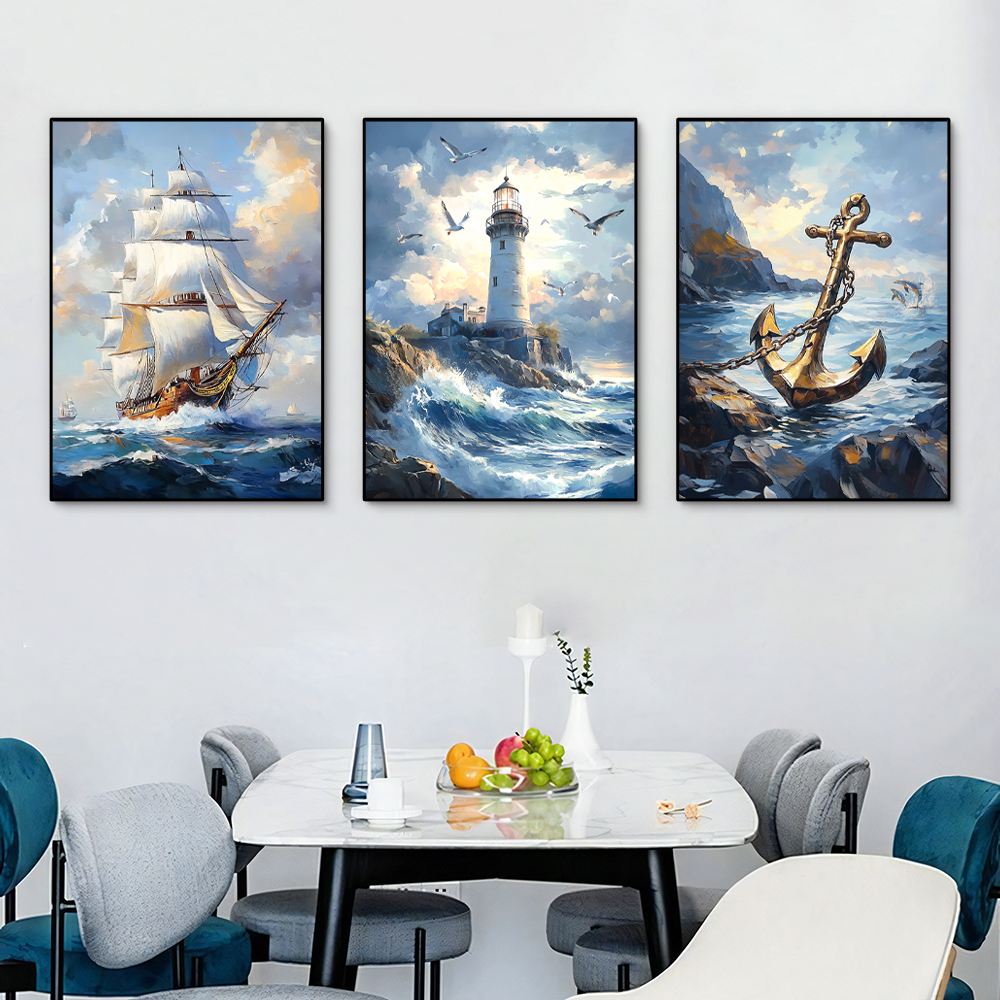 1PC/3PCS Landscape Sailboat Oc - đánh giá và giá Home Fragrance Ocean Breeze