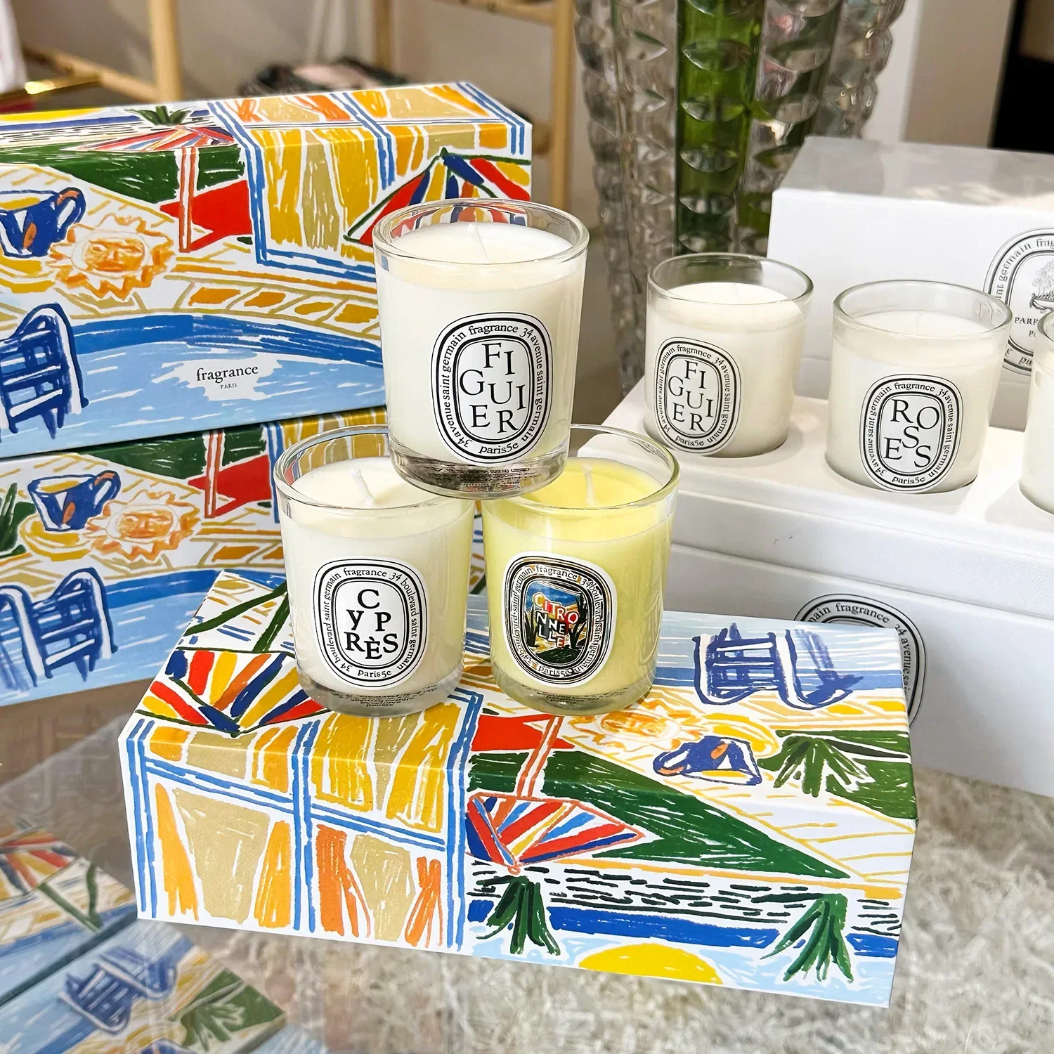 Aromatherapy Candle Natural Pl - đánh giá và giá Home Fragrance French