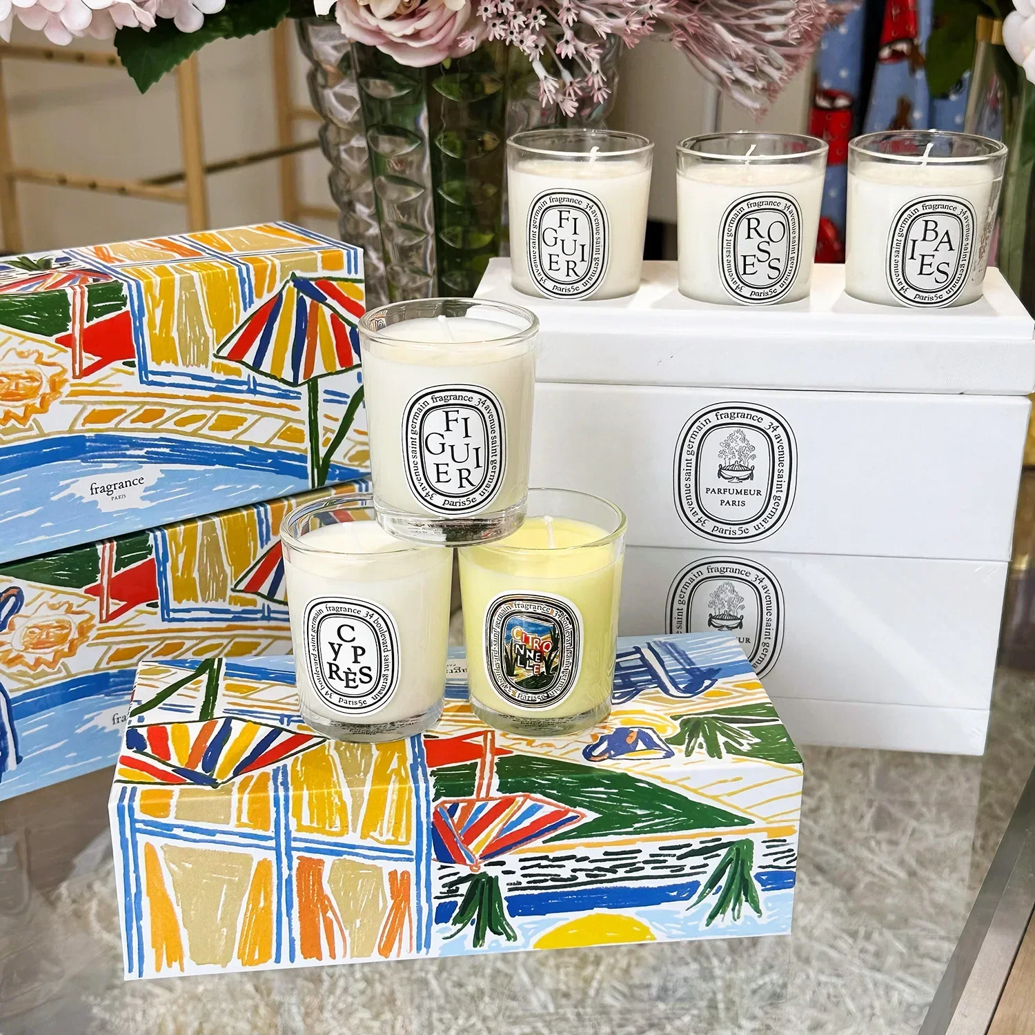 Aromatherapy Candle Natural Pl - đánh giá và giá Home Fragrance French
