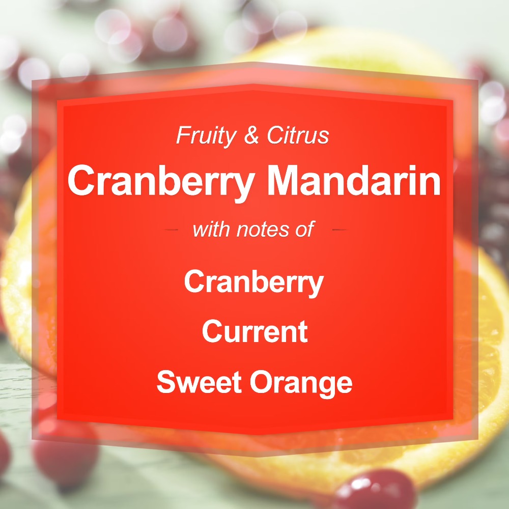 Cranberry Mandarin Scented Can - đánh giá và giá Home Fragrance Brand