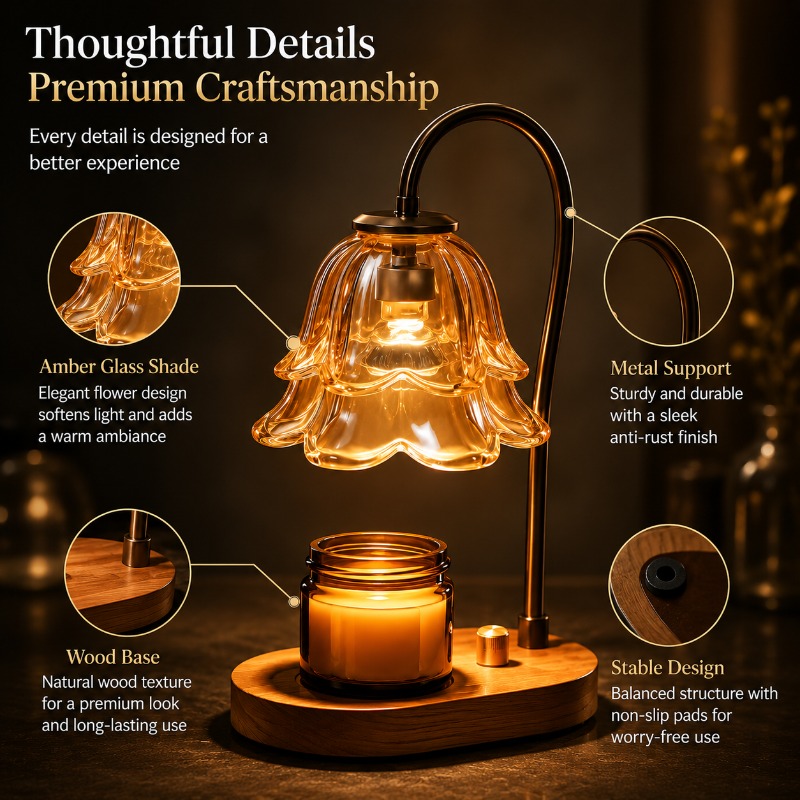 Aromatherapy Lamp  Wax Melting - đánh giá và giá Home Fragrance French