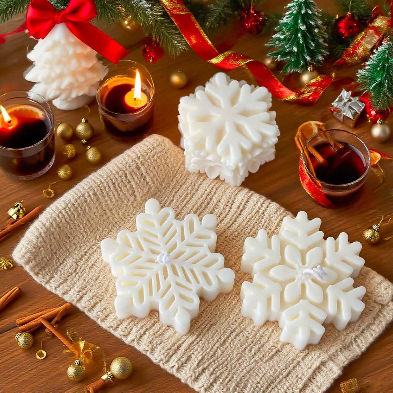 1Pc Christmas Snowflake Scente - đánh giá và giá Home Fragrance French