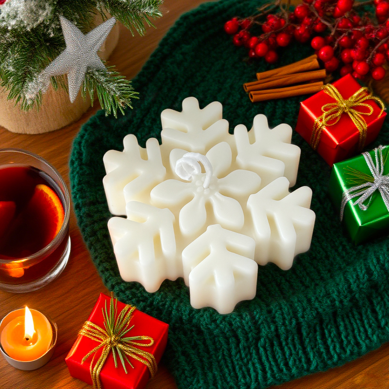 1Pc Christmas Snowflake Scente - đánh giá và giá Home Fragrance French