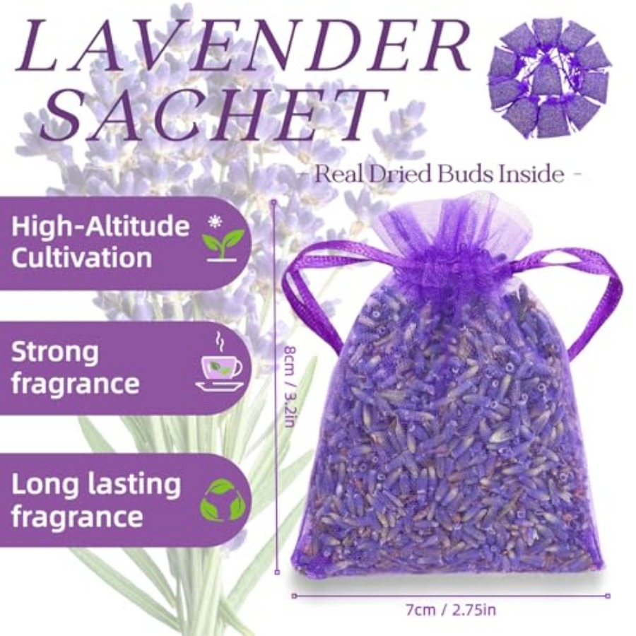 36 Pack Lavender Sachet Bags - - đánh giá và giá Home Fragrance French