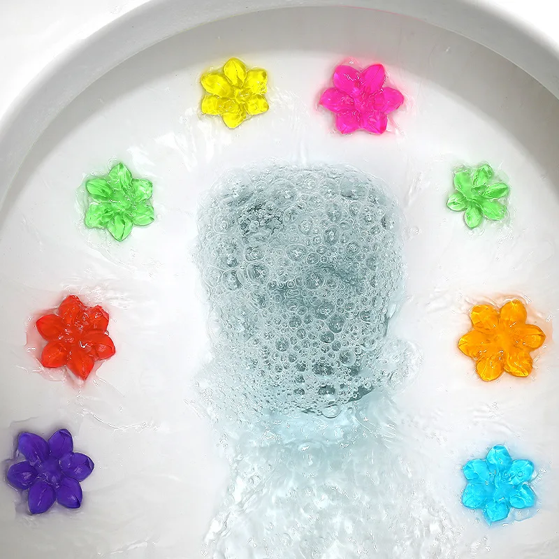 1/20pcs Flower Toilet Cleaner  - đánh giá và giá Gel Air Freshener