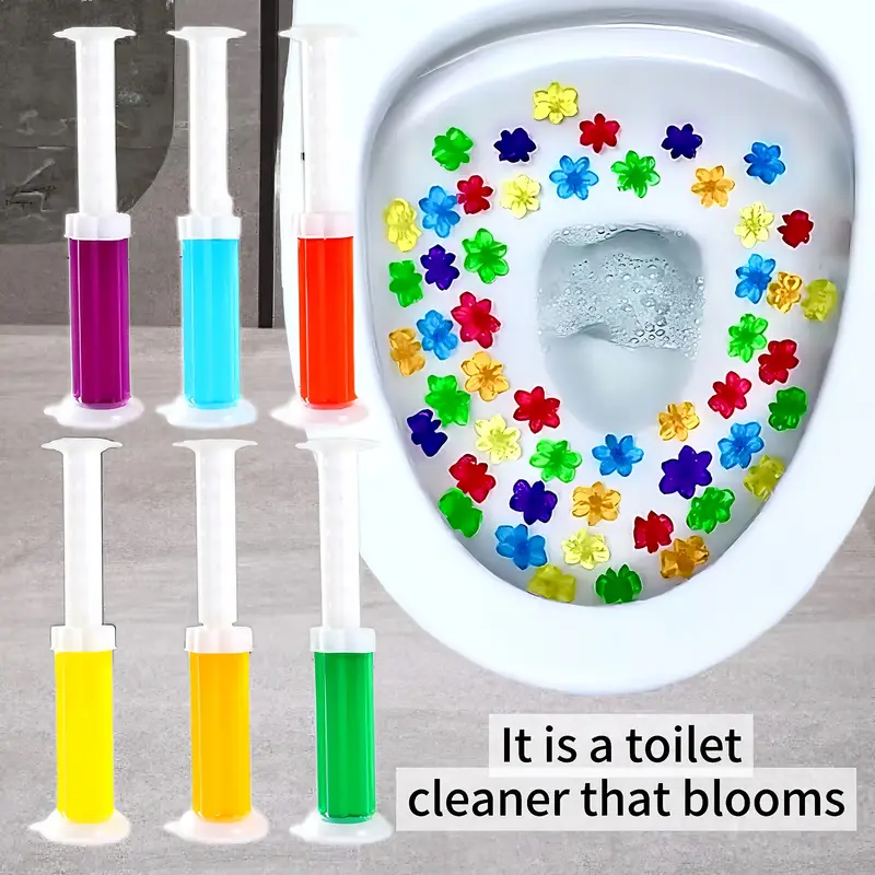 1/20pcs Flower Toilet Cleaner  - đánh giá và giá Gel Air Freshener