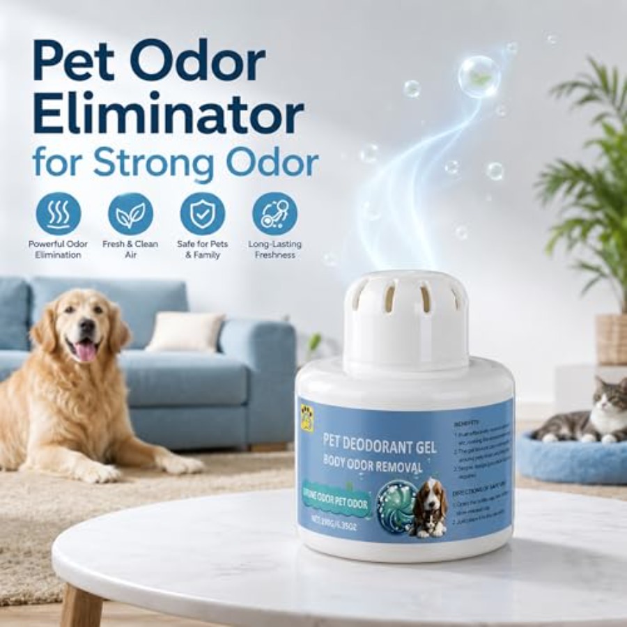 Pet Odor Eliminator for Strong - đánh giá và giá Gel Air Freshener