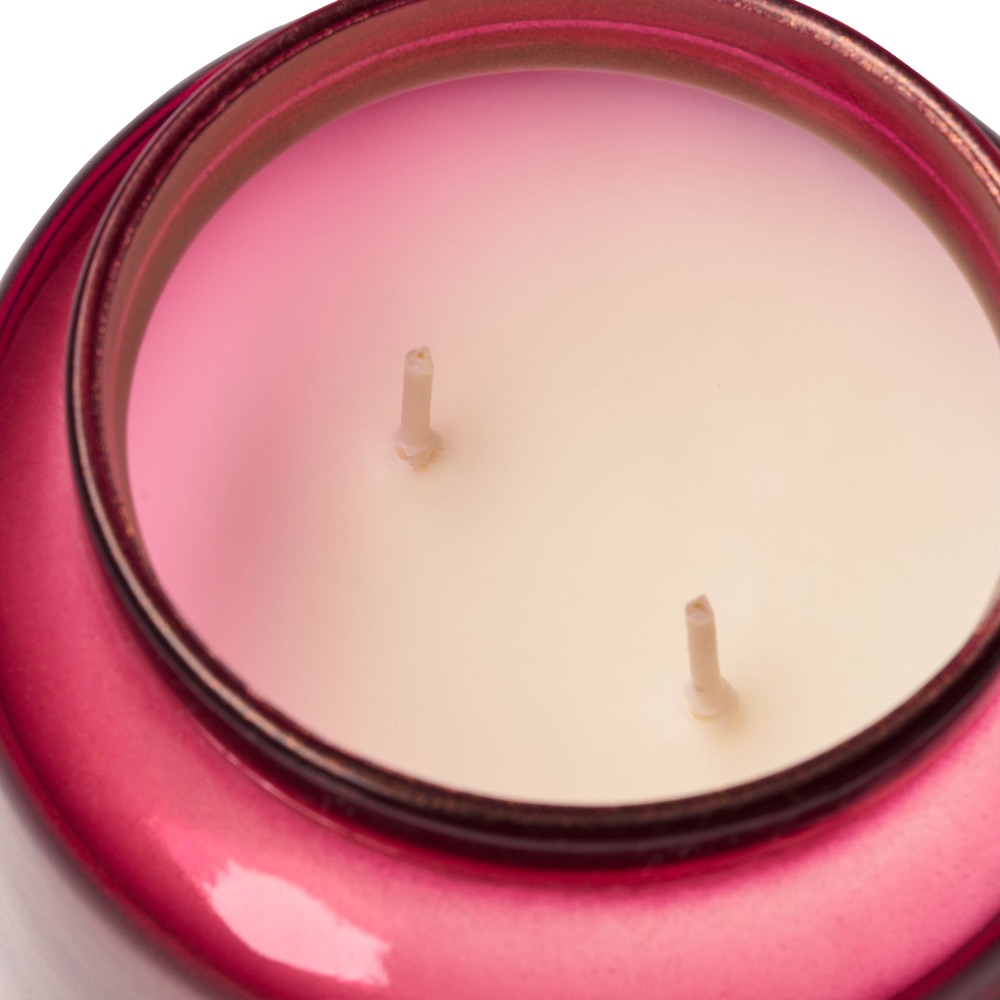 Red Glass Jar Candle with Gold - đánh giá và giá Fragrance In Home