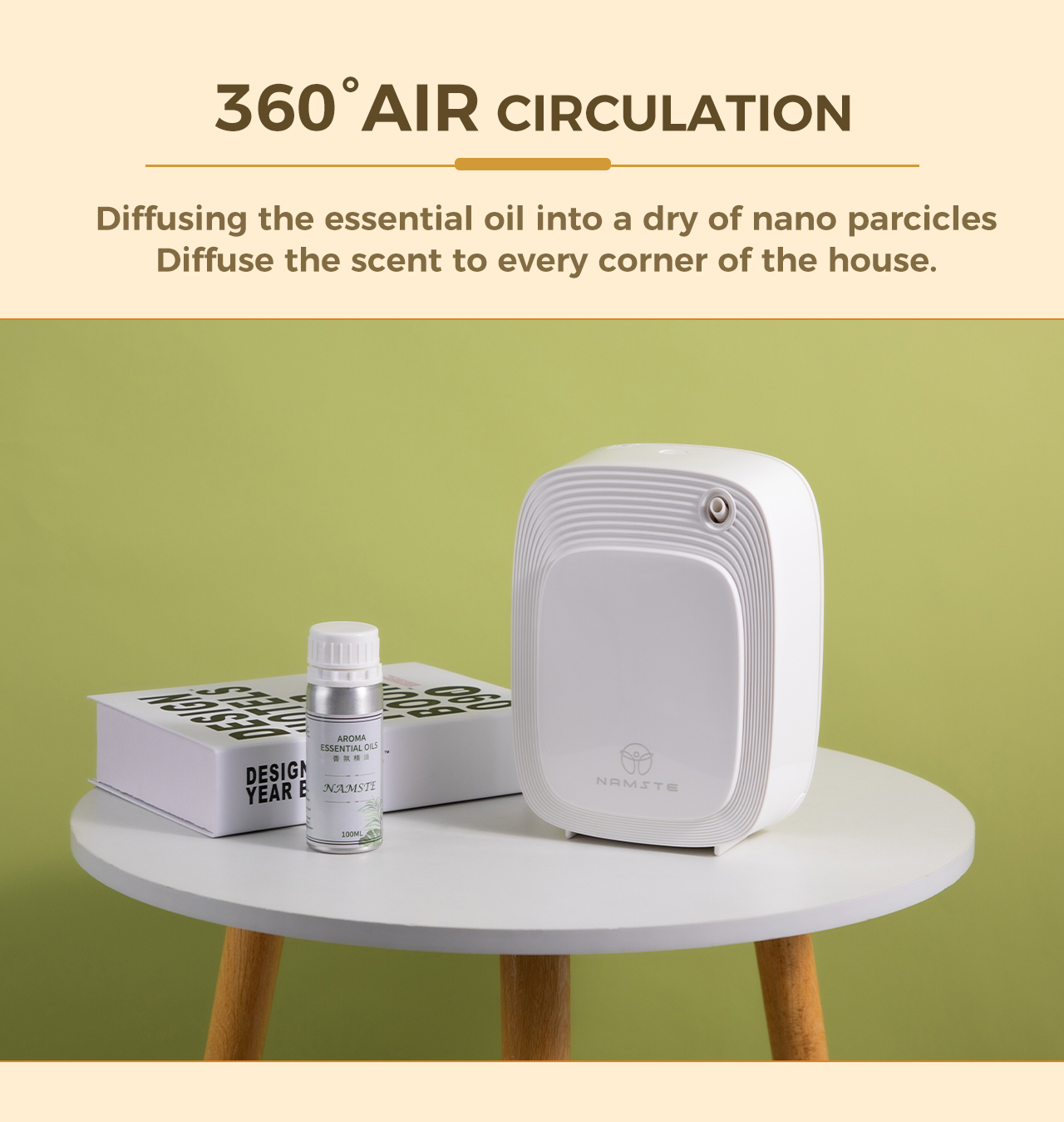 Namste 1000m³ Aroma Diffuser M - đánh giá và giá Home Fragrance System