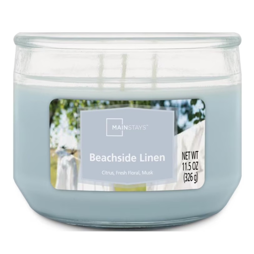 Large Blue 3-Wick Glass Jar Ca - đánh giá và giá Home Fragrance Ocean Breeze