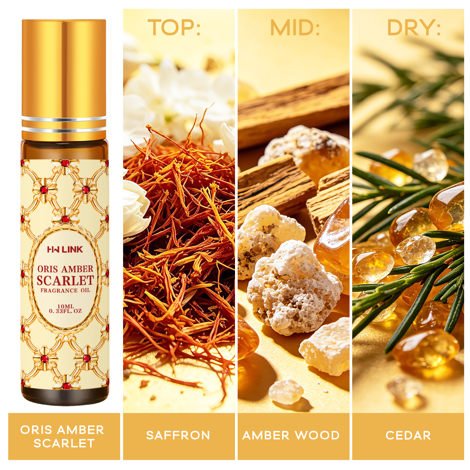 10ml Oris Amber Scarlet Essent - đánh giá và giá Home Fragrance Brand